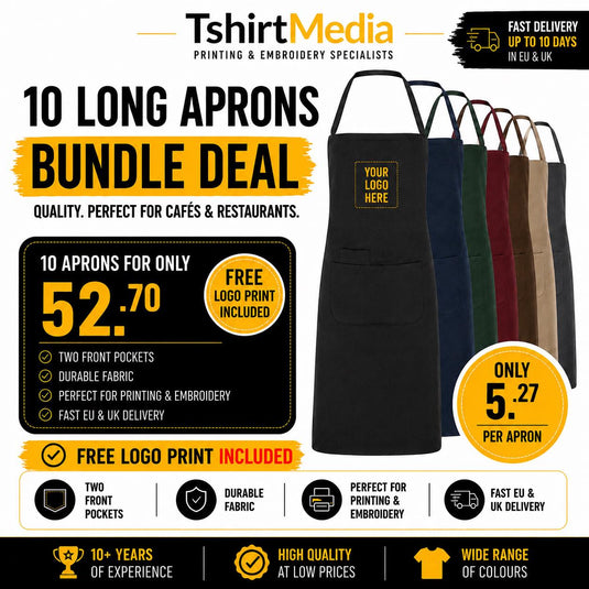 10 Long Apron Bundle DUCASSE
