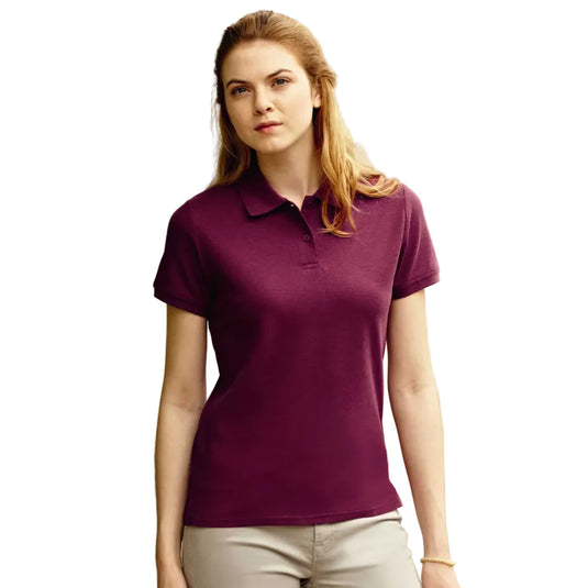 Cotton Polo Shirt LADY-FIT PREMIUM - Women
