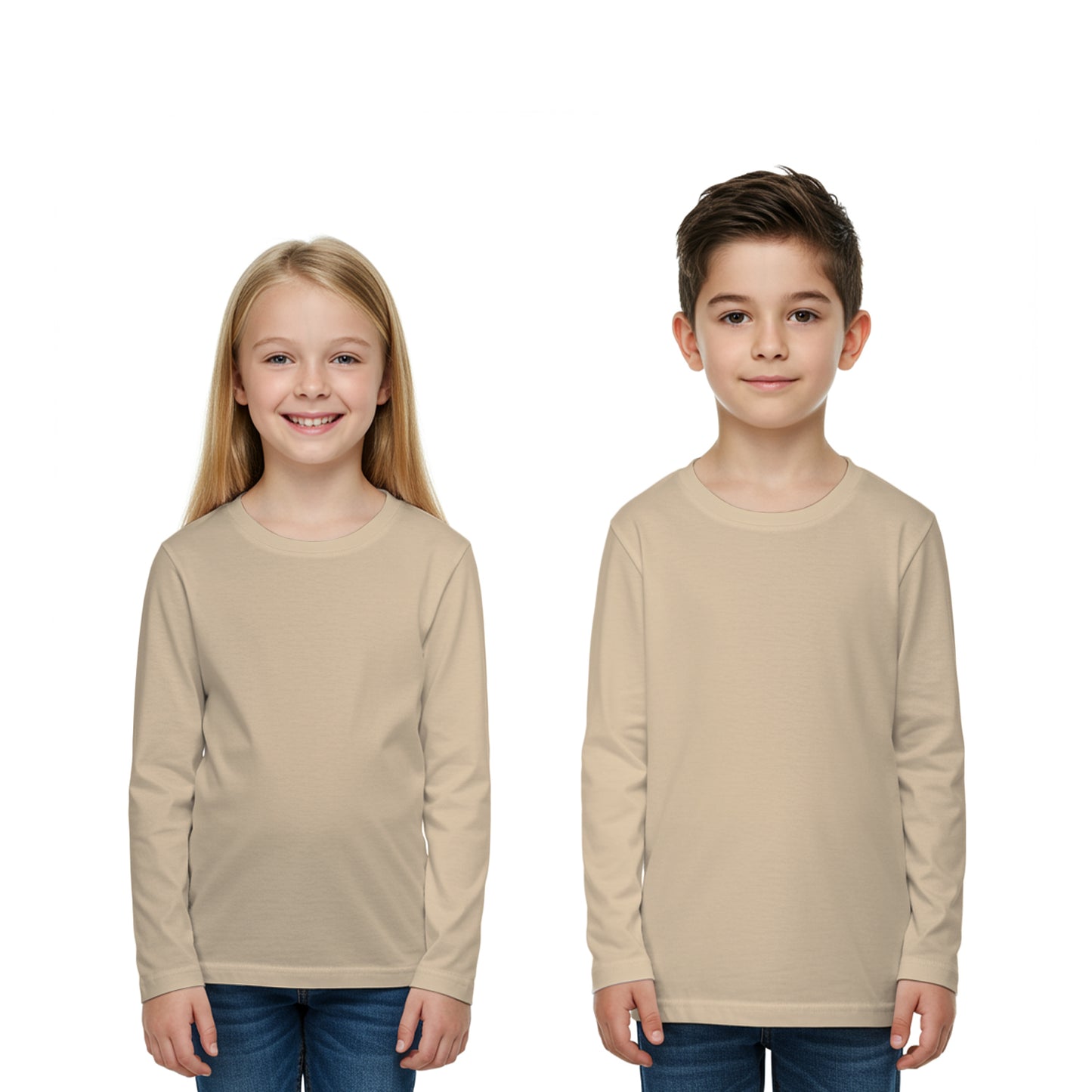 3 Bundle Pack - 3 Long Sleeve T-shirts Super Premium - Kids
