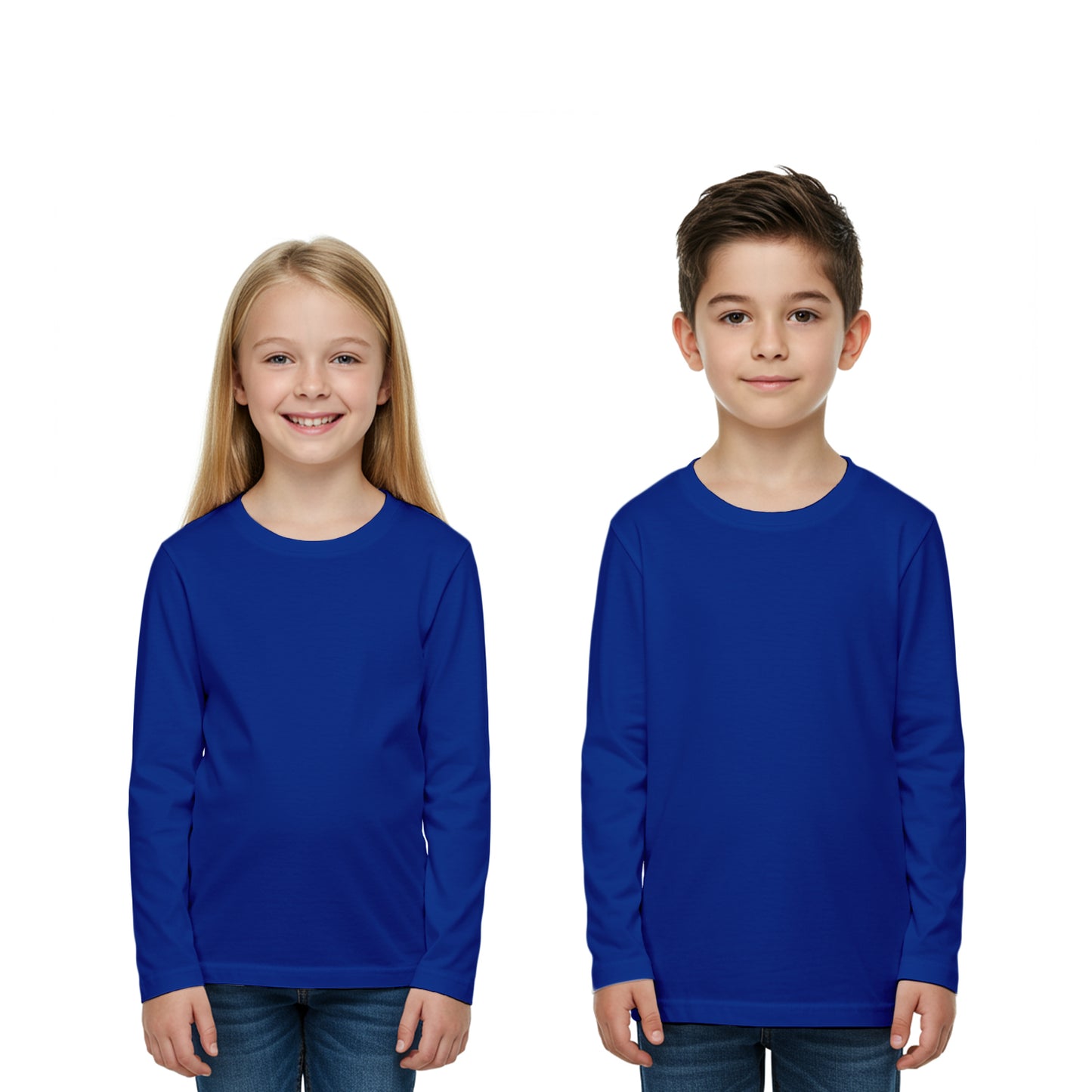 3 Bundle Pack - 3 Long Sleeve T-shirts Super Premium - Kids