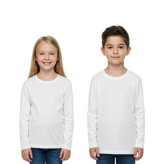 3 Bundle Pack - 3 Long Sleeve T-shirts Super Premium - Kids