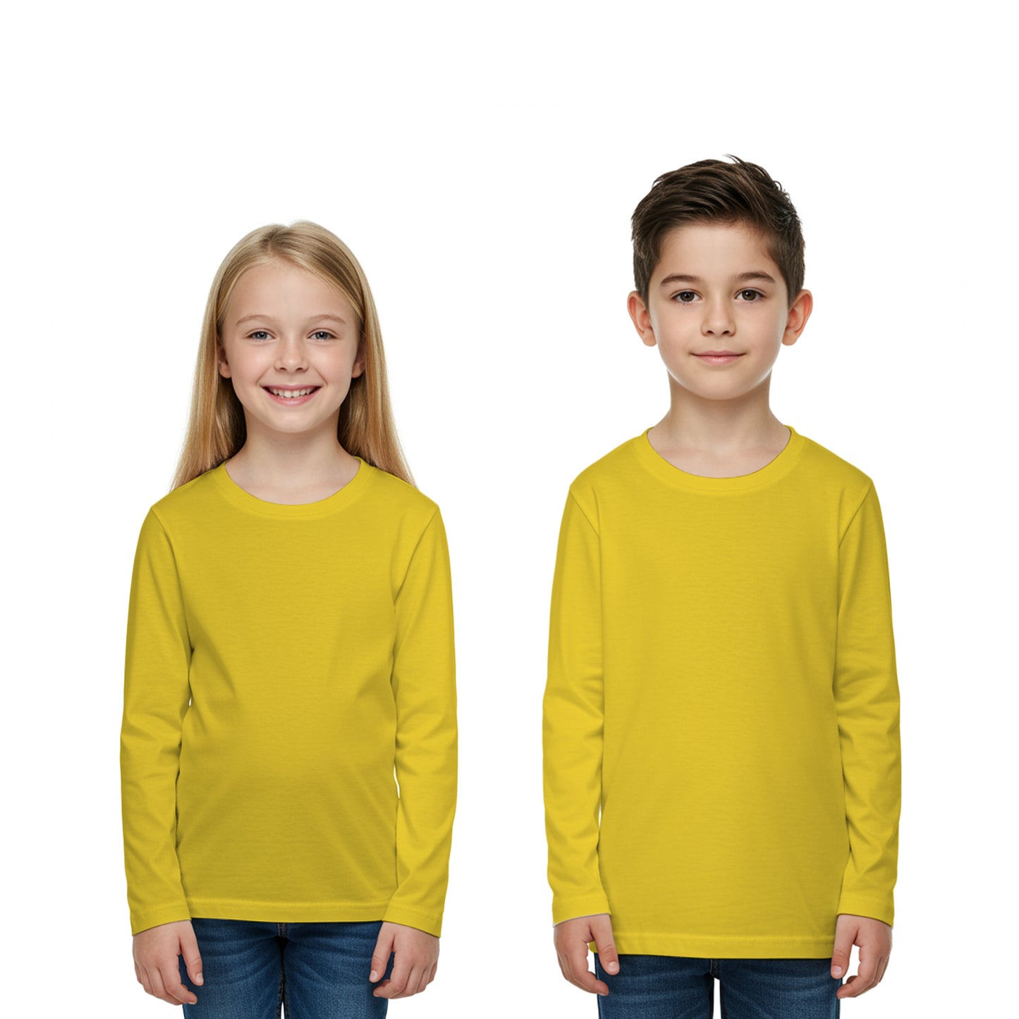 3 Bundle Pack - 3 Long Sleeve T-shirts Super Premium - Kids