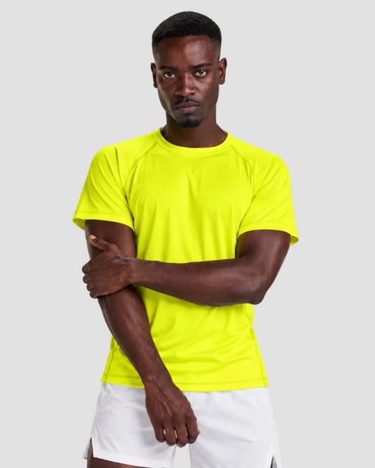 Sport T-Shirt Electric Yellow MONTECARLO- Man