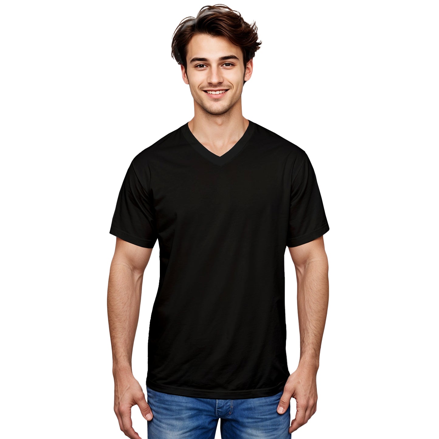 3 Bundle Pack - 3 V Neck T-Shirts Super Premium - Man