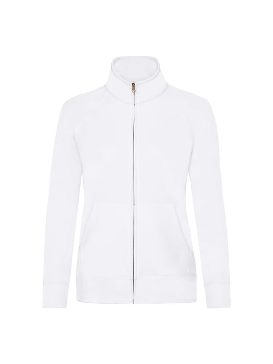 Fitted Zip Sweatshirt - Women