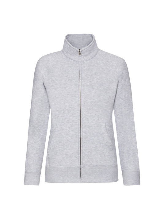 Fitted Zip Sweatshirt - Women