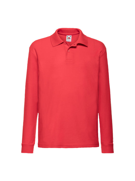 Long Sleeve Polo Shirt - Children