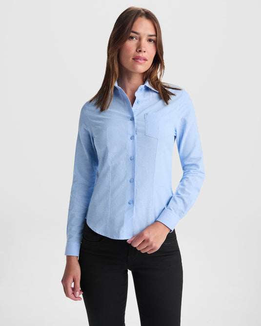Long Sleeve Shirt OXFORD - WOMEN