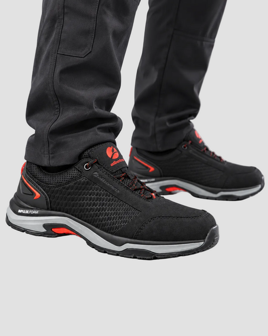 Work shoes ALBATROS VIALE BLACK LOW O1 HRO SRC