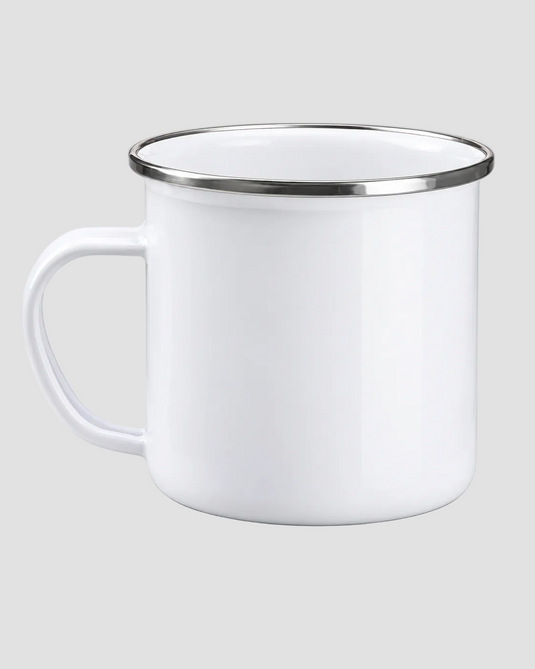 Enamel Metal Cup DAMASCO