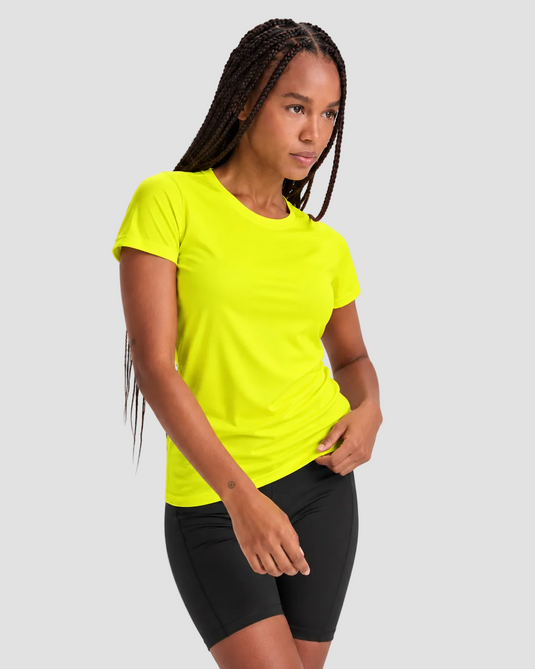 Sport T-Shirt Electric Yellow MONTECARLO WOMAN - Women
