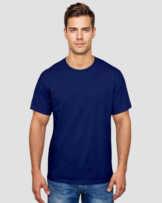 Men’s premium classic T-shirt made in Europe with custom print and embroidery options.