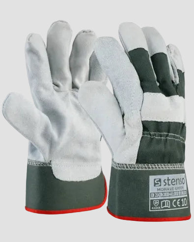 Leather and textile gloves MOHAVE