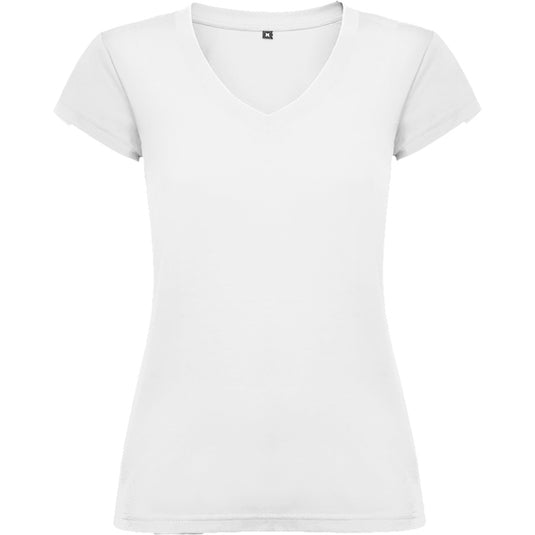 Fitted V-Neck T-Shirt VICTORIA - Women