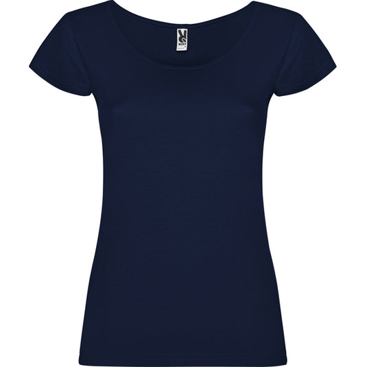 Fitted Scoop Neck T-Shirt GUADALUPE - Women