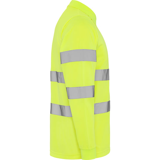 Hi-Vis Polo T-shirt POLARIS - Long Sleeve
