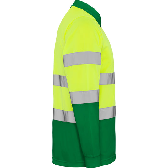 Hi-Vis Polo T-shirt POLARIS - Long Sleeve