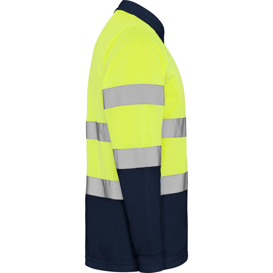 Hi-Vis Polo T-shirt POLARIS - Long Sleeve