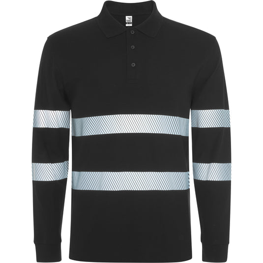 Hi-Vis Long Sleeve Polo T-shirt FORAN L/S