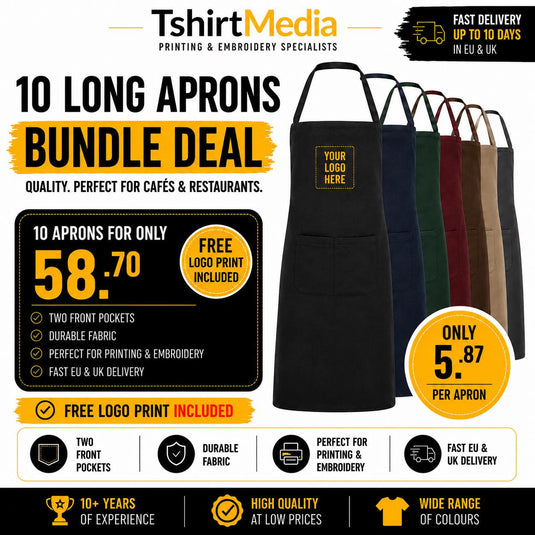 10 Long Apron Bundle DUCASSE