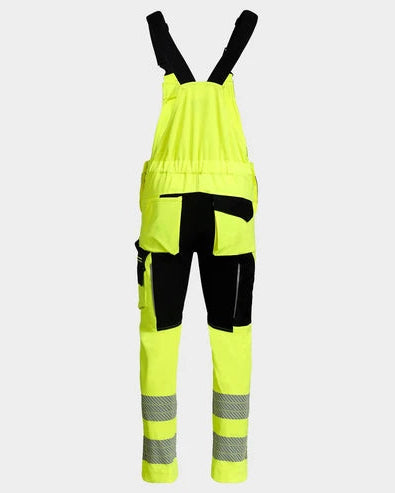 Work bib pants REVOLT HV 4STRETCH