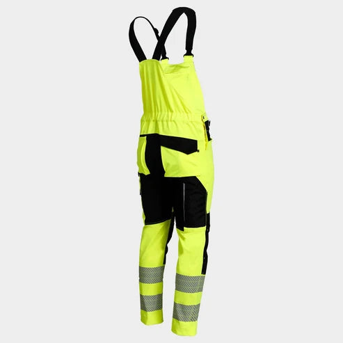 Work bib pants REVOLT HV 4STRETCH
