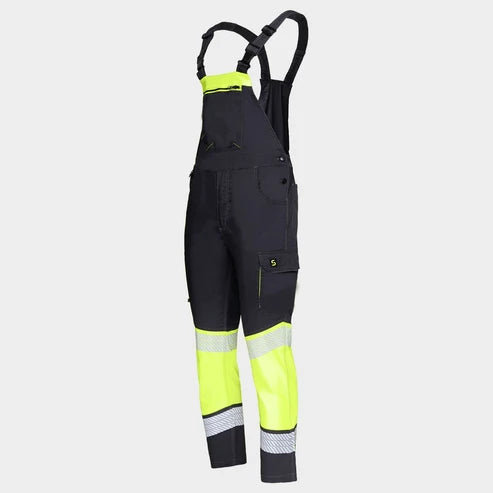Work Bib Pants PRIMO HV LIGHT STRETCH