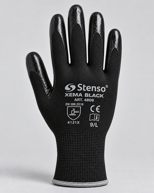 Nitrile dipped gloves XEMA