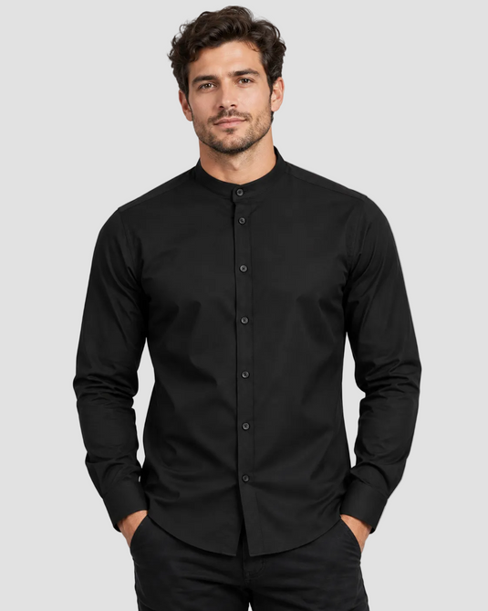 Mandarin Collar Shirt VELILLA - Men