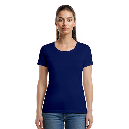 U-neck T-shirt Super Premium - Woman