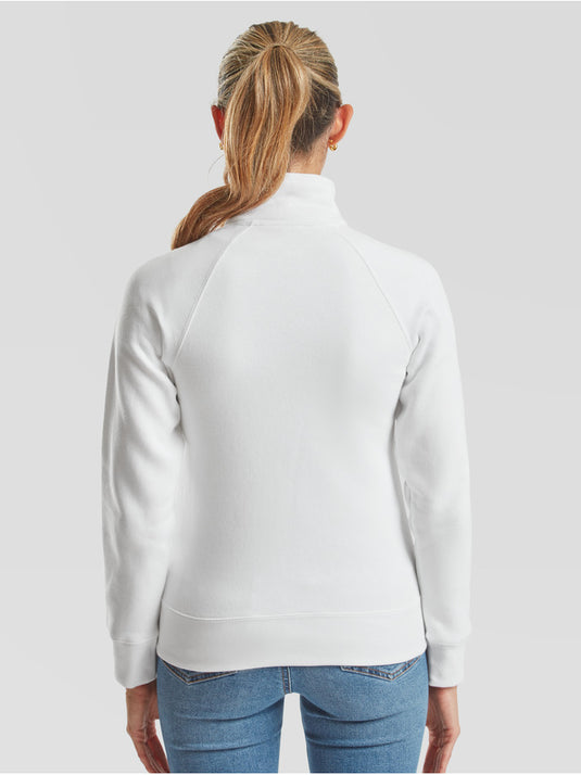 Fitted Zip Sweatshirt - Women