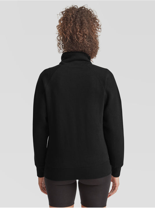Fitted Zip Sweatshirt - Women