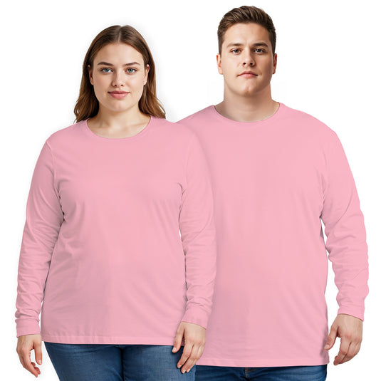 Plus Size Long Sleeve T-shirt  Super Premium - Unisex