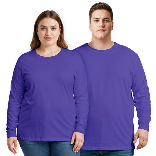 Plus Size Long Sleeve T-shirt  Super Premium - Unisex