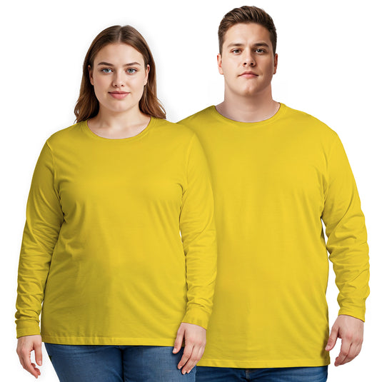 Plus Size Long Sleeve T-shirt  Super Premium - Unisex