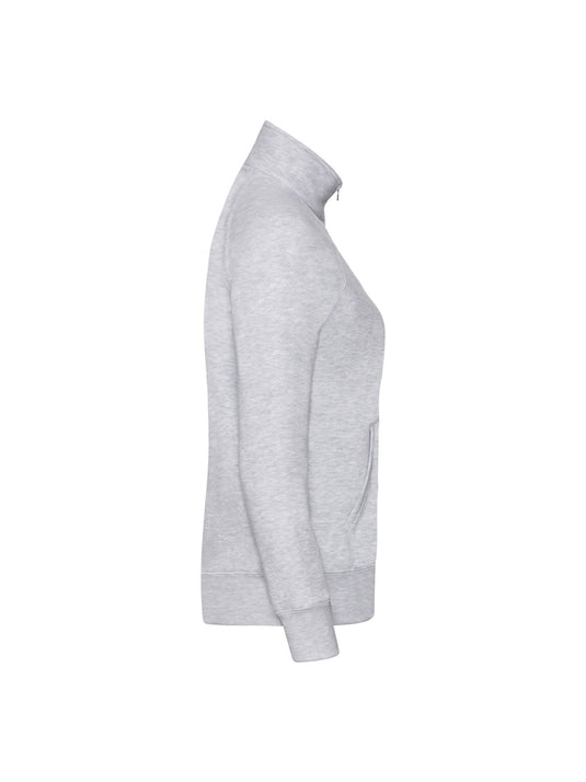 Fitted Zip Sweatshirt - Women
