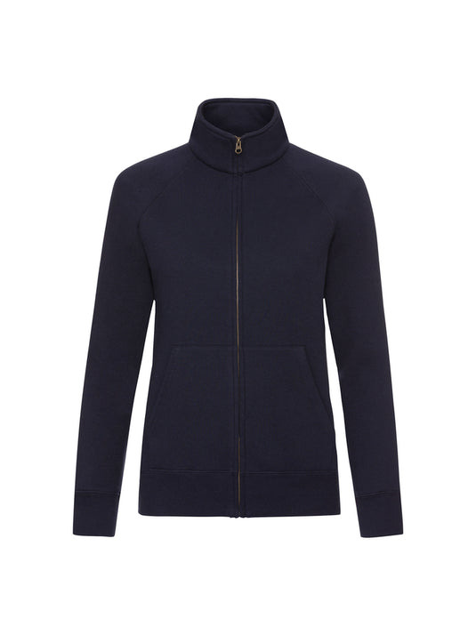 Fitted Zip Sweatshirt - Women