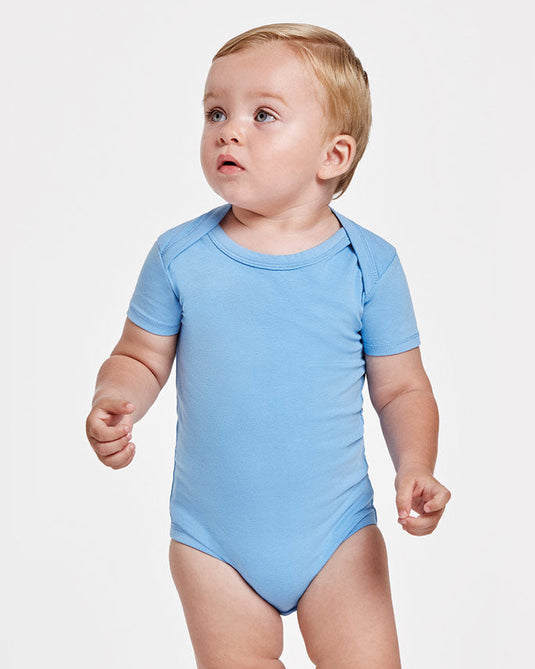 Baby Short Sleeve Bodysuit HONEY