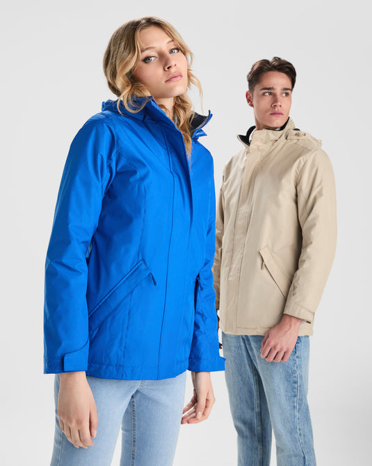 Padded Waterproof Jacket AMERICA WOMAN - Women