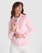 Fitted Hooded Sweatshirt VELETA - Woman