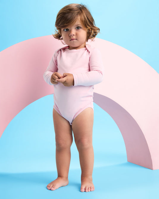 Long Sleeve Baby Bodysuit HONEY