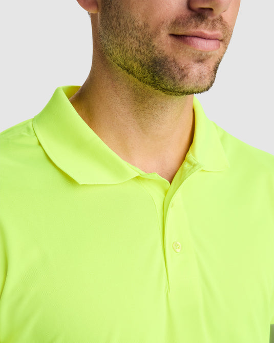 Hi-Vis Polo T-shirt POLARIS - Long Sleeve