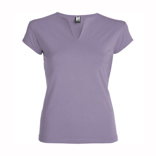 Fitted V-Neck T-Shirt BELICE - Women