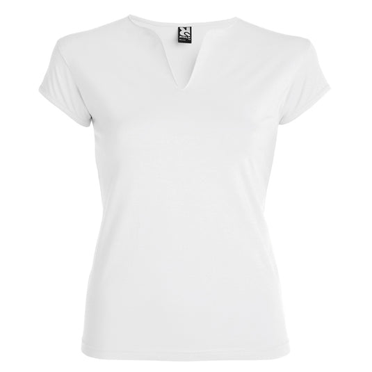 Fitted V-Neck T-Shirt BELICE - Women