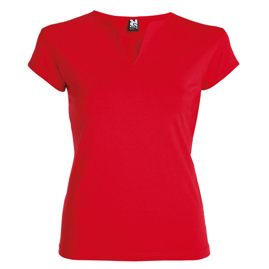 Fitted V-Neck T-Shirt BELICE - Women