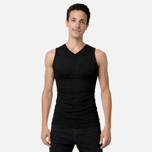 Muscle Shape Vest - V-neck