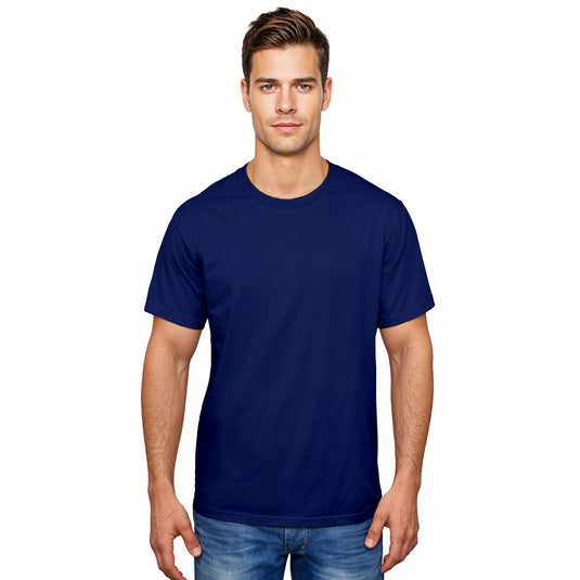 Men’s premium classic T-shirt made in Europe with custom print and embroidery options.
