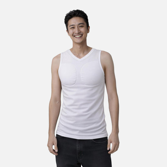 Muscle Shape Vest - V-neck