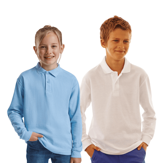 Long Sleeve Polo Shirt - Children