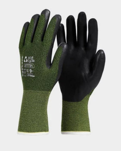 Grip Gloves Eco-tricot dipped in nitrile EGEBANT ECOCYCLE